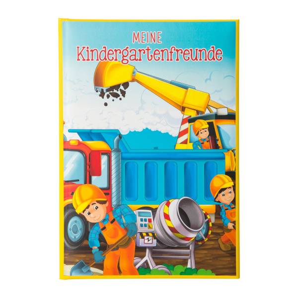 GOLDBUCH Freundebuch Kindergarten Baustelle 43 216 A5