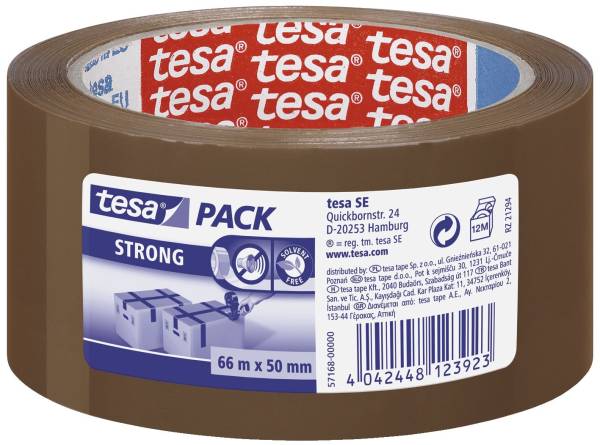TESA Packband PPL 50mmx66m braun 57168-00000-05