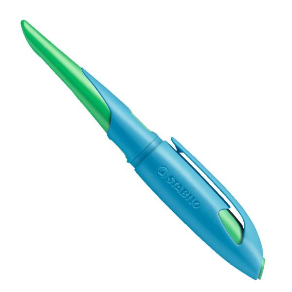 STABILO Füller L Patrone M h.blau/g.grün 5011/2-41 EASYbirdy Links