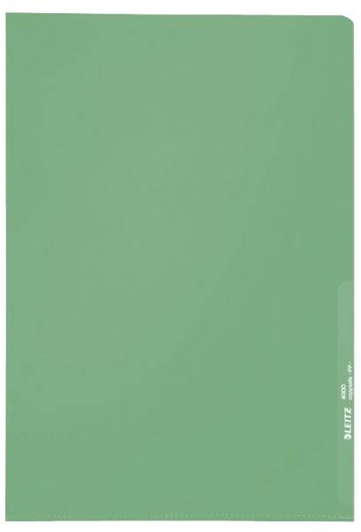 LEITZ Sichthülle A4 grün genarbt 40000055 PP