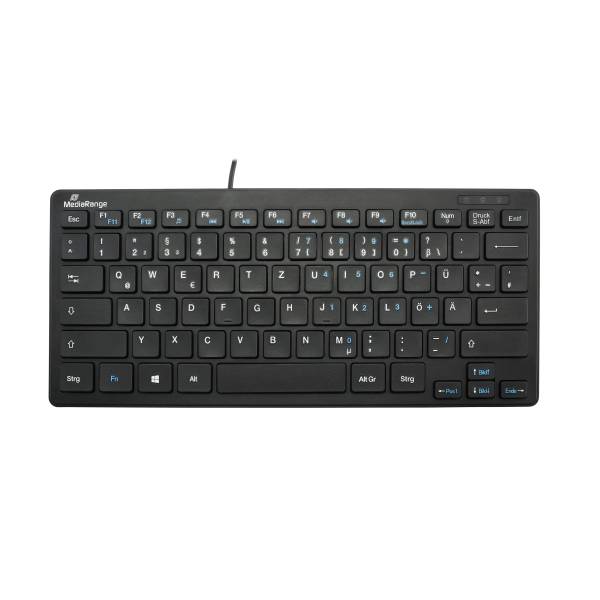 MEDIARANGE Tastatur schwarz MROS112