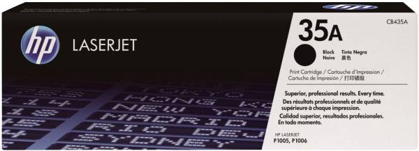 HP Lasertoner Nr. 35A schwarz CB435A