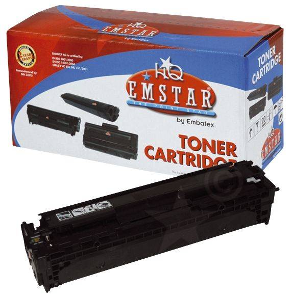 EMSTAR Lasertoner schwarz H724 CE320A