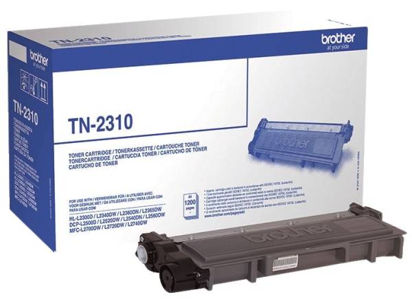 BROTHER Lasertoner TN-2310 schwarz TN2310
