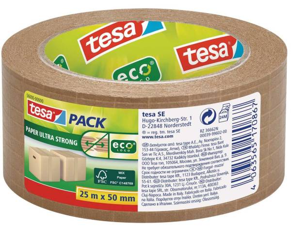 TESA Packband ECO ultra strong 56000-00000-00 50mm x25m