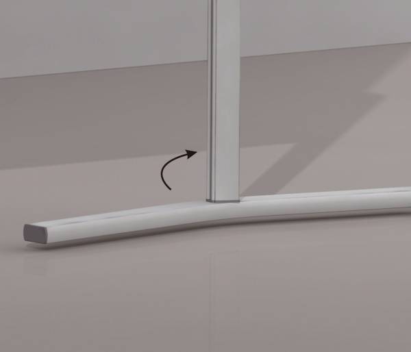 FRANKEN Standfuß 2ST silber MTB5 PROSerie