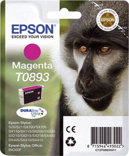 EPSON Inkjetpatrone T0893 magenta C13T08934011 3,5ml