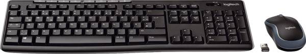 LOGITECH Tastatur + Maus MK270 Wireless Optisch 920-004511