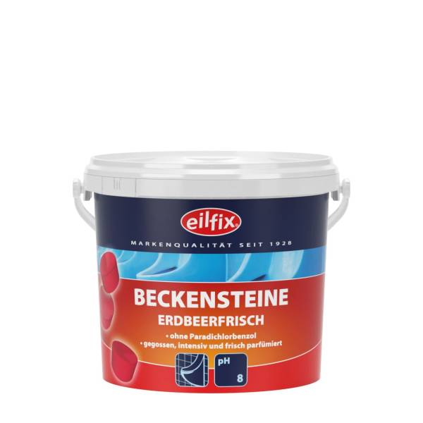 Eilfix WC-Beckensteine Erdbeere 1kg 253005904
