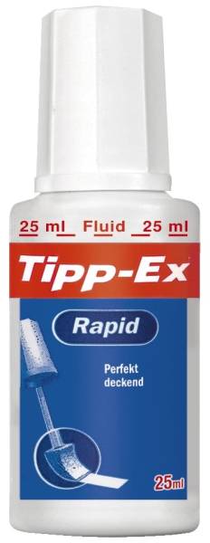 TIPP-EX Korrekturflüssigkeit Rapid weiss 8119145 25ml