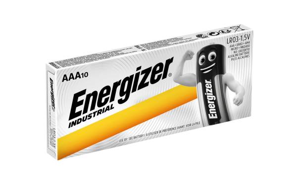 ENERGIZER Batterie AAA 10ST 1,5 V Micro E300582403 Industrial
