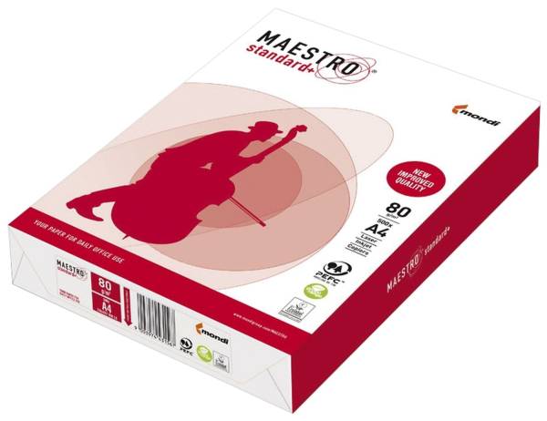 MAESTRO Kopierpapier A4/80g 500BL weiß 94928A80S