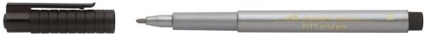 FABER CASTELL Tuschestift 1.5mm metallic silber 167351 PITTpen