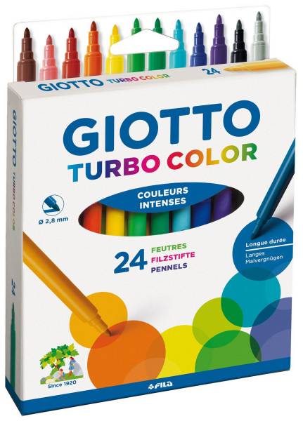 GIOTTO Farbstiftetui 24ST Turbo Color F072400 K24
