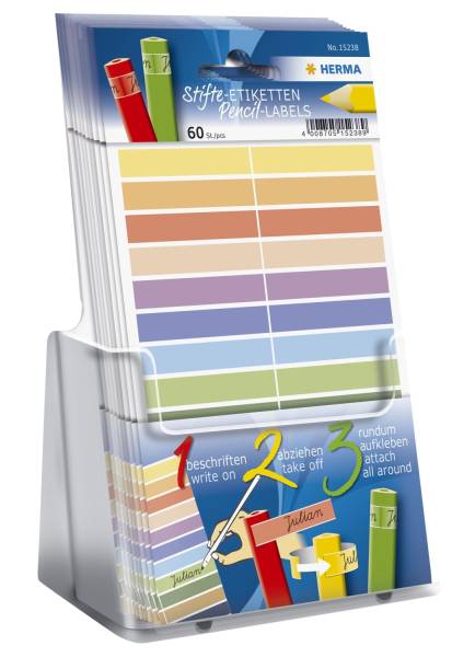 HERMA Sticker Stiftetikett 15239 i. Display