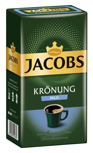 JACOBS Kaffee Krönung Mild 500g 7040340/4091342