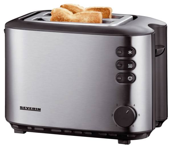 SEVERIN Toaster Automatic Edelstahl AT 2514