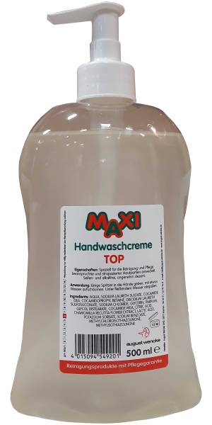 MAXI Handwaschcreme TOP 500ml 54920 Dispenserflasche