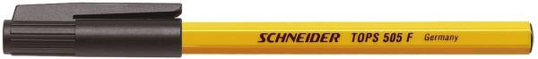 SCHNEIDER Kugelschreiber Tops 505 F sw SN150501 Einweg