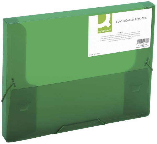 Q-CONNECT Heftbox A4 transluz grün KF02308 25mm