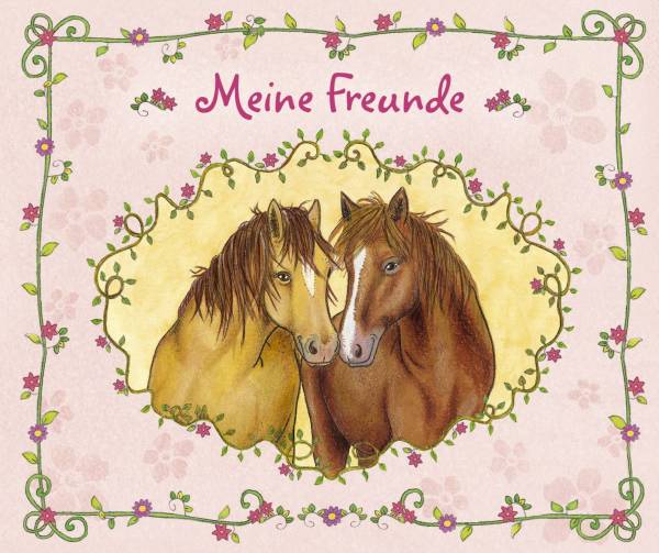 LOEWE Freundebuch Pferde 6789-0 21,0x17,5cm