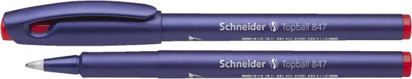SCHNEIDER Tintenroller Topball 847 rot SN8472 0,5mm