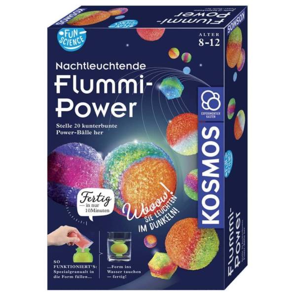 KOSMOS Mitbringspiel Flummi-Power 654108 450g