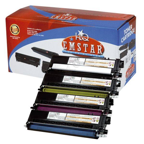 EMSTAR Lasertoner 4ST sw,c,m,y B647 TN325BK...