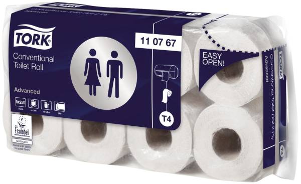 TORK Toilettenpapier 2-lag.64RL weiß 110767 Sys. T4