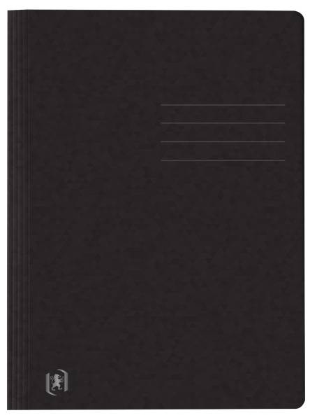 OXFORD Schnellhefter A4 Karton schwarz 400116209 Top File+