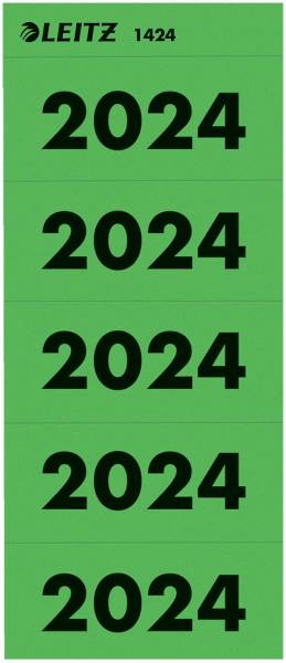 LEITZ Inhaltsschildchen 2024 100ST grün 1424-00-55