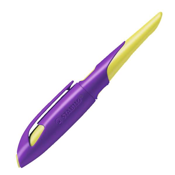 STABILO Füller R Patrone A EASYbirdy violett/gel 5014/3-41 Rechts