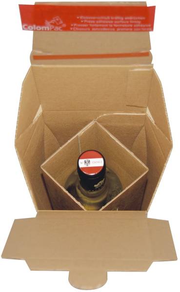 COLOMPAC Flaschenschachtel für 1 FL 30017890 Karton.