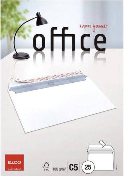 ELCO Briefhülle Office C5 80g weiß 74470.12 HK PG=25St