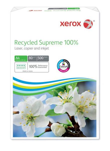 XEROX Kopierpapier A4/80g weiß 500 Blatt 003R95860 Recycled Supreme CO2