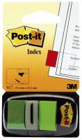 POST-IT Index 25,4x43,2mm grün 680-3
