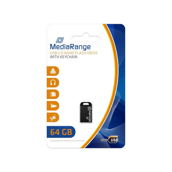 MEDIARANGE USB Stick mini 64GB MR923 2.0