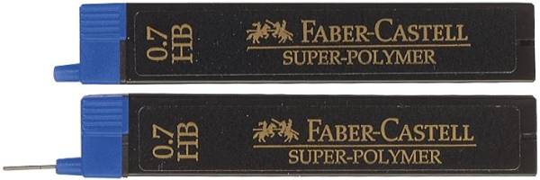 FABER CASTELL Feinmine SuperPolymer H 0.7 120711 12St