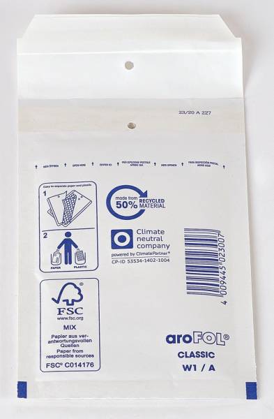 AROFOL Luftpolstertasche 120x175 weiß 1 2FVAF000181 10St