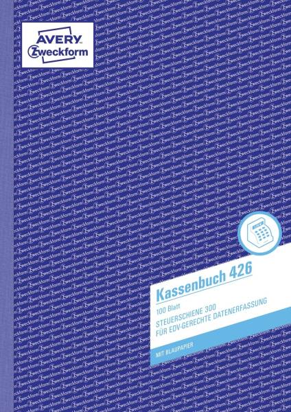 AVERY ZWECKFORM Kassenbuch A4 100BL 426