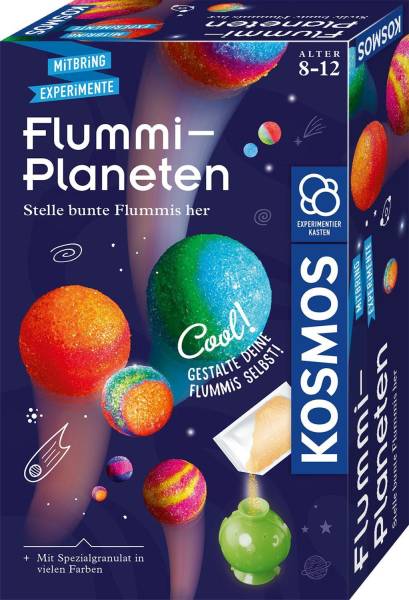KOSMOS Mitbringspiel Experiment 65776 Flummi-Planeten