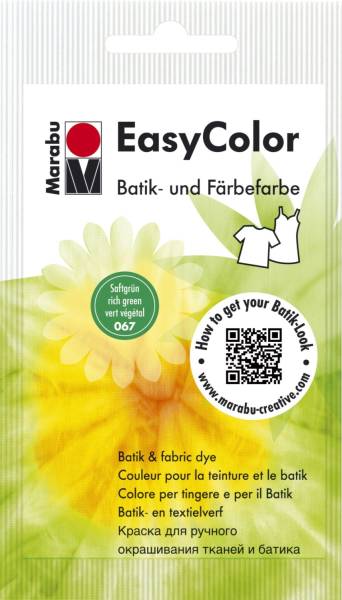 MARABU Batik-und Färbefarbe saftgrün 1735 22 067/25g Easy C.
