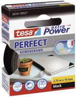 TESA Gewebeband 19mmx2,75m schwarz 56341-00027-04