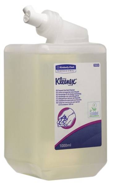KLEENEX Waschlotion unparfümiert 1 Liter 6333 Sanft transparent