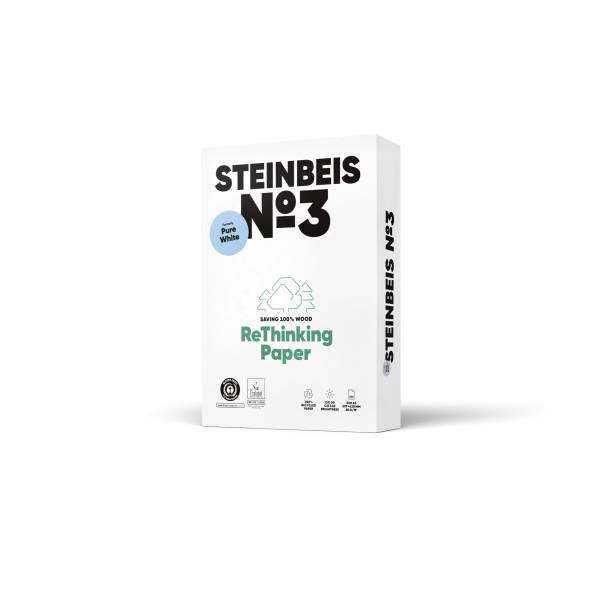 STEINBEIS Kopierpapier No.3 Rec. 80g weiß A3 500Bl K1606666080B