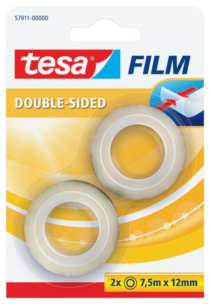 TESA Doppelklebeband 2ST 7,5mx12mm 57911-00000