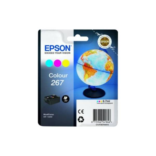 EPSON Inkjetpatrone Nr.267 3-färbig C13T26704010