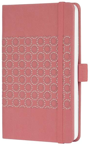 SIGEL Notizbuch A6 liniert salmon pink JN202 Jolie Impress