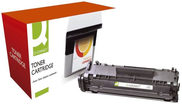 Q-CONNECT Lasertoner schwarz KF04780 Ersetzt Q2612A