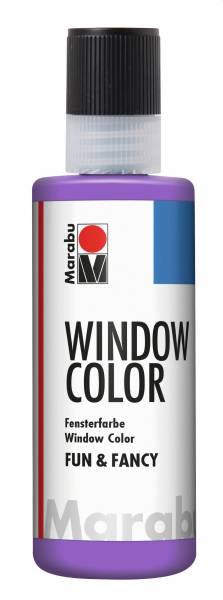 MARABU Fensterfarbe Fun&Fancy lavendel 04060 004 007 80ml
